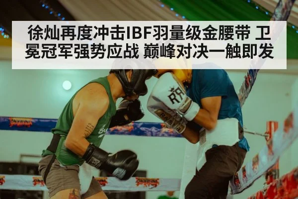 徐灿再度冲击IBF羽量级金腰带 卫冕冠军强势应战 巅峰对决一触即发